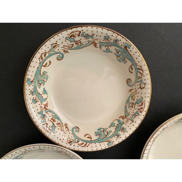 Rare Set of 4 Alfred Meakin Brierley Berry Bowls | Antique Late 1800s Fine China - Picture 1 of 8